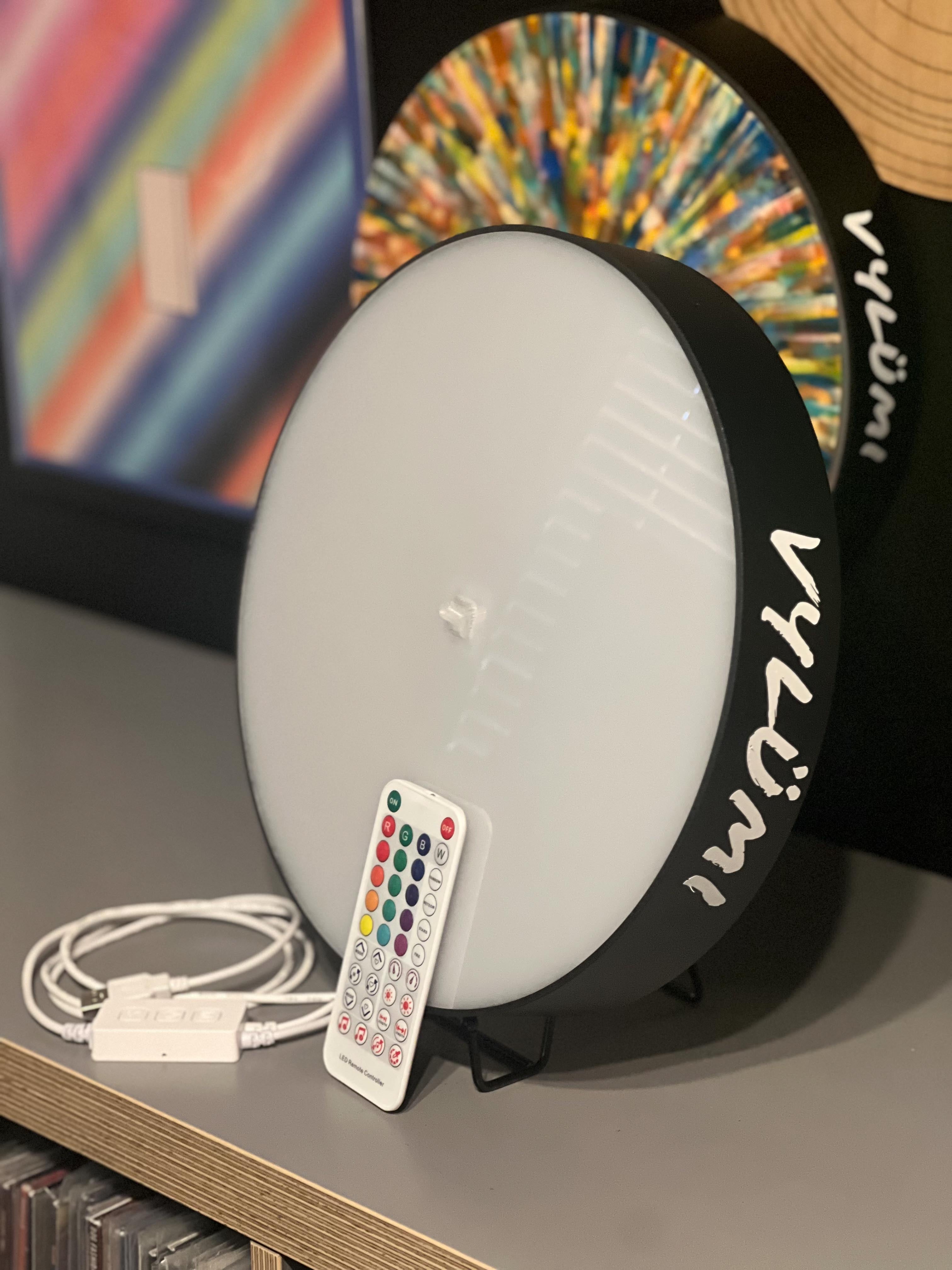 Vylümi Flo- LED Vinyl Record Display and Music Visualizer