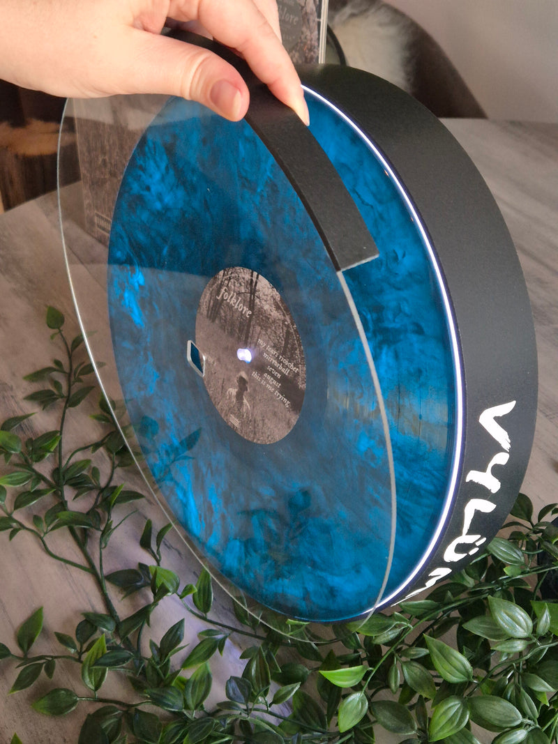 Vylümi Nova Vinyl Record Display with Dustcover- Early bird Kickstarter Reservation